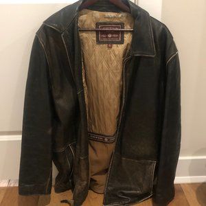 Vintage Mens Leather coat